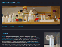 Tablet Screenshot of biosensorcore.com